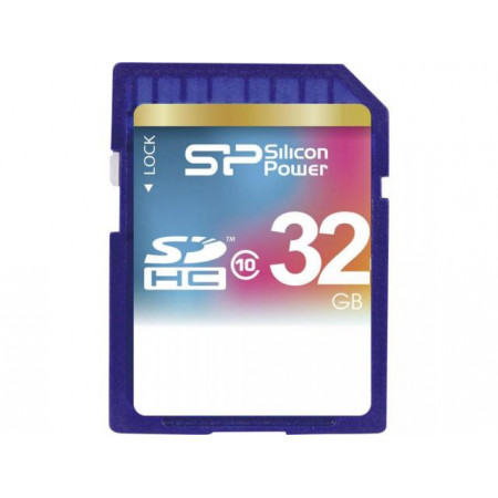 Memory Card Silicon Power SDHC 32GB, Clasa 10