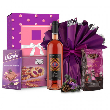 Pachet cutie cadou de Craciun Lavander Box