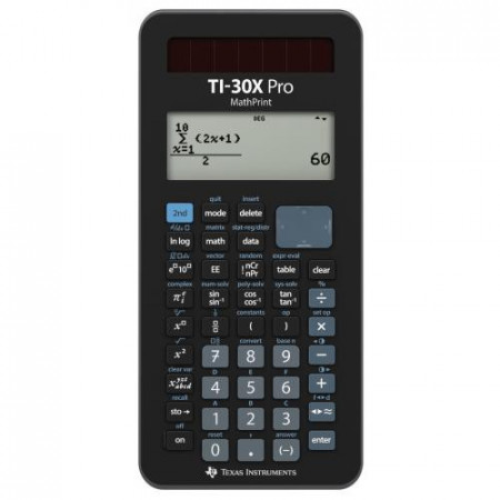 Texas Instruments TI-30X PRO MathPrint, advanced scientific calculator