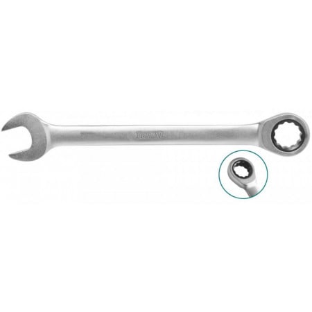 TOTAL - Cheie combinata cu clichet - 12mm, L171mm