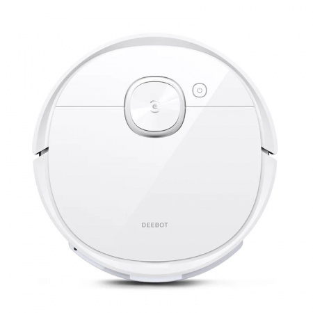Aspirator robot Ecovacs 3000Pa, TrueDetect 3D 2.0, TrueMapping 2.0, OZMO, NM/ DEEBOT T9, Alb