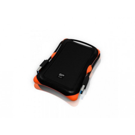 Hard Disk portabil Silicon Power Armor A30 1 TB, USB 3.1, 2.5 inch, NM/ SP010TBPHDA30S3K, Negru