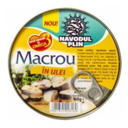 Macrou in ulei Navodul Plin 160g, NM25697