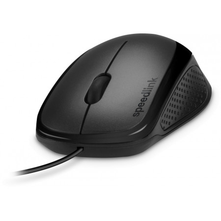 Mouse optic cu fir SpeedLink Keppa, 3 butoane, 1000 DPI, Negru