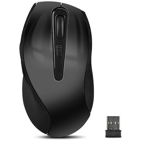 Mouse optic wireless SpeedLink Axon, 1.600 DPI, 5 butoane, nano USB, Negru