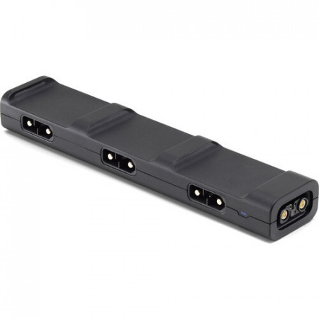 Statie incarcare acumulatori DJI FPV, indicator LED, timp de incarcare 55 de minute, NM/ CP.FP.00000035.01, Negru