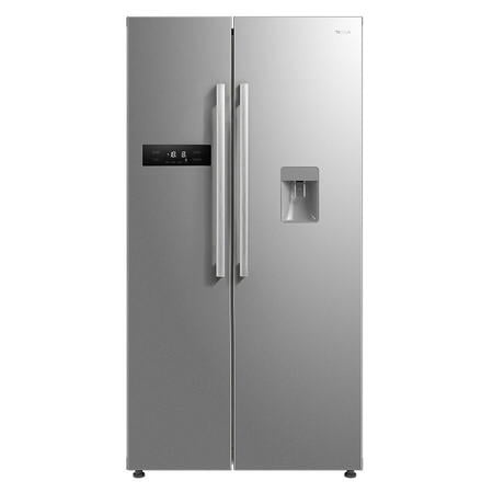Frigider side-by-side Tesla, clasa E, Total No Frost, dozator apa, LED, NM/ RB5201FMXE, Inox