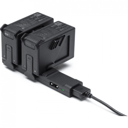 Kit Fly More DJI FPV, 2 x acumulatori 2000 mAh, 1 x statie incarcare 90 W putere de incarcare, NM/ CP.FP.00000021.01, Negru
