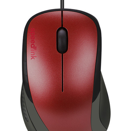 Mouse optic cu fir SpeedLink Kappa, 1000 DPI, USB 2.0, Rosu
