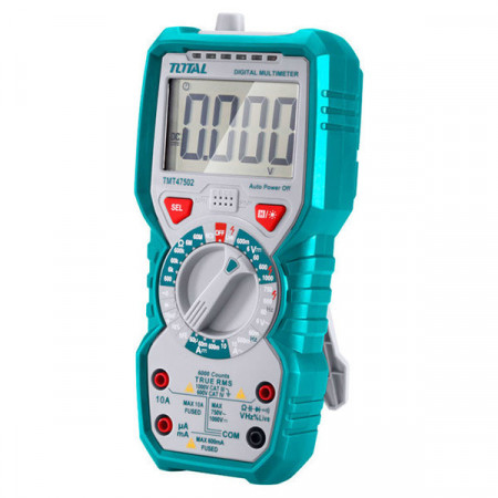 TOTAL - Multimetru digital - NCV + Lanterna