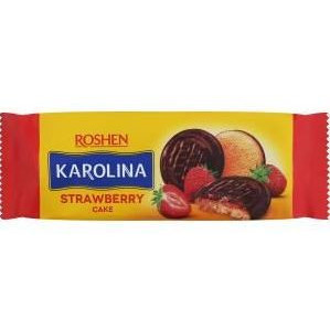 Biscuiti cu umplutura de jeleu de capsuni Roshen 135g, NM21825