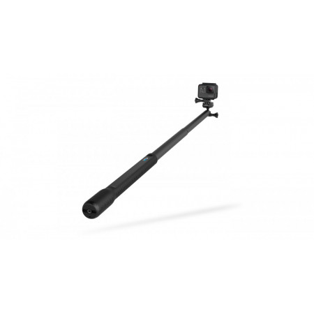 Brat extensibil monopied GoPro, 38-97cm, ball joint 360 de grade, Negru