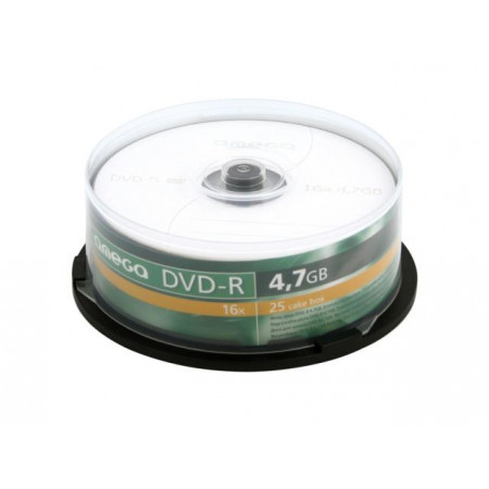 Omega DVD+R 4.7GB 16x CAKE 25