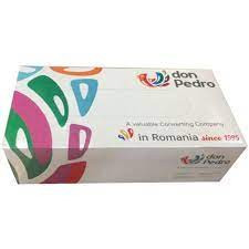 Servetele faciale pop-up Don Pedro, 2 straturi, 21 x 19.2 cm, 150 buc, Alb