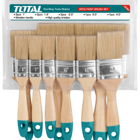 Set 9 pensule pentru vopsit