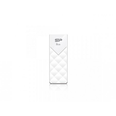 Stick Memorie Silicon Power Ultima U03 8GB, USB 2.0, White