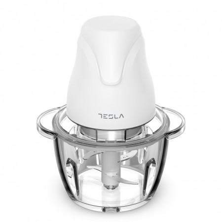 Tocator Tesla 400W, 1L, 4 lame, curatare usoara, NM/ FC302W, Alb