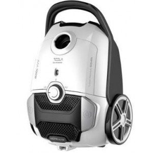 Aspirator cu sac Tesla Silent Pro 700 W, capacitate 3 l, filtru lavabil HEPA, NM/ BG400W, Alb - Img 1
