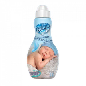 Balsam de rufe concentrat Bingo Soft Baby Boy, 60 spalari, 1.44 l, Alb