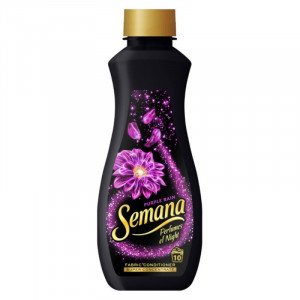 Balsam de rufe superconcentrat Semana Moonflower Purple Rain, 10 spalari, 250 ml, Negru/Mov