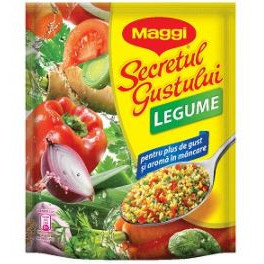 Baza de mancare cu legume Maggi Secretul Gustului 5 x 75g, NM22676
