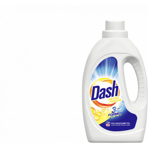 Detergent automat lichid Dash Aktive Frische, 20 spalari, 1.1 L, Alb - Img 2