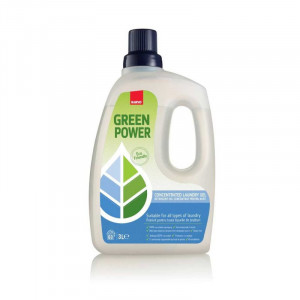 Detergent Gel concentrat pentru rufe Sano Green Power, 3L, Alb