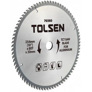 Disc circular cu vidia pentru aluminiu 254x30x80T