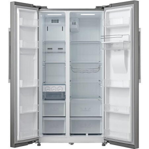 Frigider side-by-side Tesla, clasa E, Total No Frost, dozator apa, LED, NM/ RB5201FMXE, Inox - Img 3