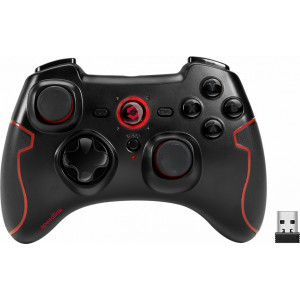 Gamepad wireless SpeedLink Torid PC/PS3, 10 butoane digitale, 600 mAh, timp de incarcare 3 ore, NM/ SL-6576-BK-02, Negru - Img 3