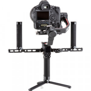 Maner dublu Twist Grip DJI Ronin RS2/RSC2, brat exten stanga+dreapta, 2 x maner NATO eliberare rapida, NM/ CP.RN.00000096.01, Negru - Img 1