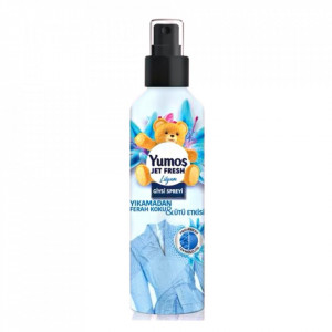Parfumant spray rufe uscate Yumos Lilyum, 200 ml, Albastru