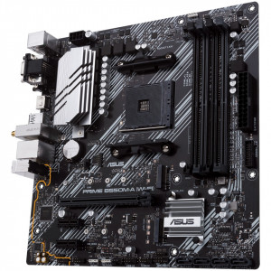 Placa de baza Asus AAM4, B550, DUAL M.2, HDMI, AURA MB, NM/ PRIME B550M-A, Negru - Img 3