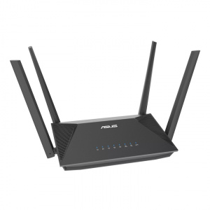 Router Asus AX1800, Dual Band WiFi 6, control parental, VPN, AiMesh, NM/ RT-AX52, Negru - Img 3