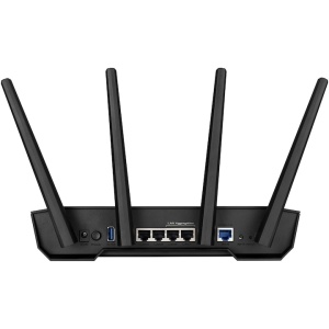 Router Gaming Asus, Dual Band, WiFi 6 Router, WiFi 6 802.11ax, 2.5 Gbps, NM/ TUF-AX3000, Negru - Img 5