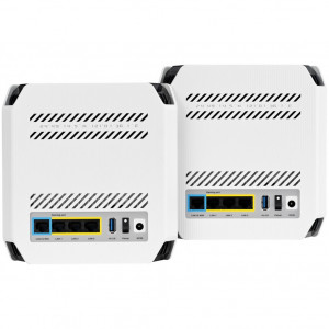 Router gaming ROG Rapture Asus, WiFi 6, AX100002-PK, AiMesh, Tri-Band, Tri-Core 1.7GHz CPU, NM/ GT6(W-2-PK), Alb - Img 4