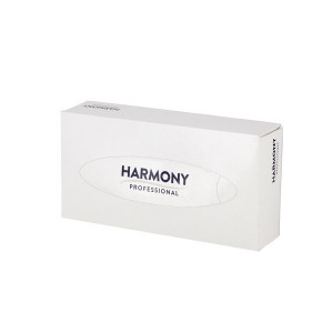 Servetele faciale pop-up Harmony Professional, 2 straturi, 20 x 19.5 cm, 100 buc, Alb