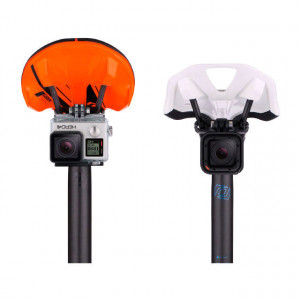 Sistem de prindere sa bicicleta GoPro Seat Rail Mount, aluminiu, NM/ AMBSM-001, Negru - Img 1