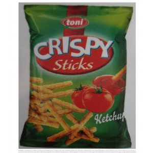 Snack Toni crispy sticks cu aroma de ketchup 50g, NM23910