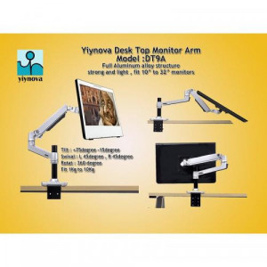 Suport de birou pentru tablete Yiynova, intre 10 si 32 inch