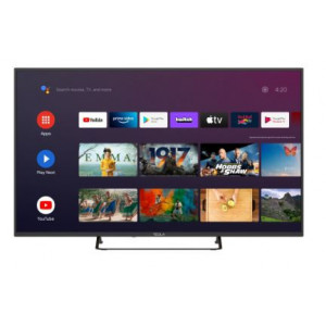 Televizor smart Tesla, Android 9, DLED, FHD, 109 cm, 260 cd/m2, VESA 200x200mm, NM/ 43E620BFS, Negru - Img 1