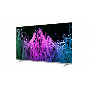 Televizor UHD QLED Tesla 140 cm, DVB-T/T2/C/S/S2, 350cd/m2, CI+, VESA 300x200mm, sistem de recunoastere a vocii, NM/ Q55K925SUS, Alb - Img 2
