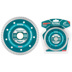 TOTAL - Disc diamantat ultrasubtire - 125x22.2mm (INDUSTRIAL)