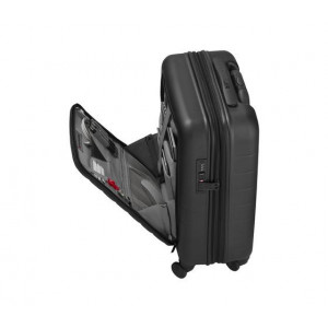 Troler Wenger Syntry 44 l, compartiment pentru laptop, cablu de incarcare USB, NM/ 610163, Negru - Img 4