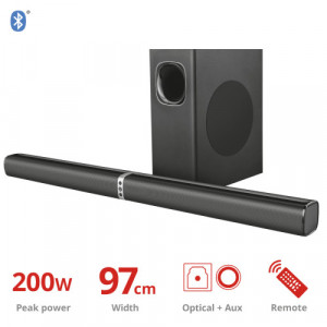 TRUST Lino XL 2.1 Detachable All-round BT Soundbar w/subwoofer
