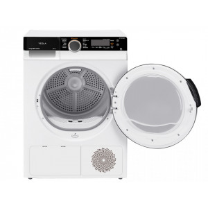 Uscator de rufe Tesla Onyx, pompa caldura, clasa A+++, 14 programe, antisifonare, NM/ WT10H90M, Alb - Img 2