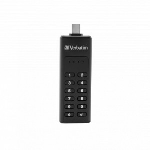 VERBATIM KEYPAD SECURE USB-C 3.1 64GB