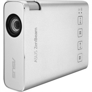 Videoproiector Asus ZenBeam E1R Argintiu DLP LED 30.000 ore, WVGA 854 x 480, 200 lumeni, 500:1, NM/ 90LJ00J3-B01070, Argintiu - Img 5