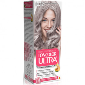 Vopsea de par permanenta Loncolor Ultra 10.19 Blond Argintiu Intens, 100 ml