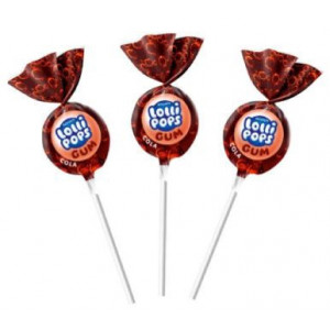 Acadele cu aroma de Cola si bubble gum Roshen Duo 48 de bucati, NM21815